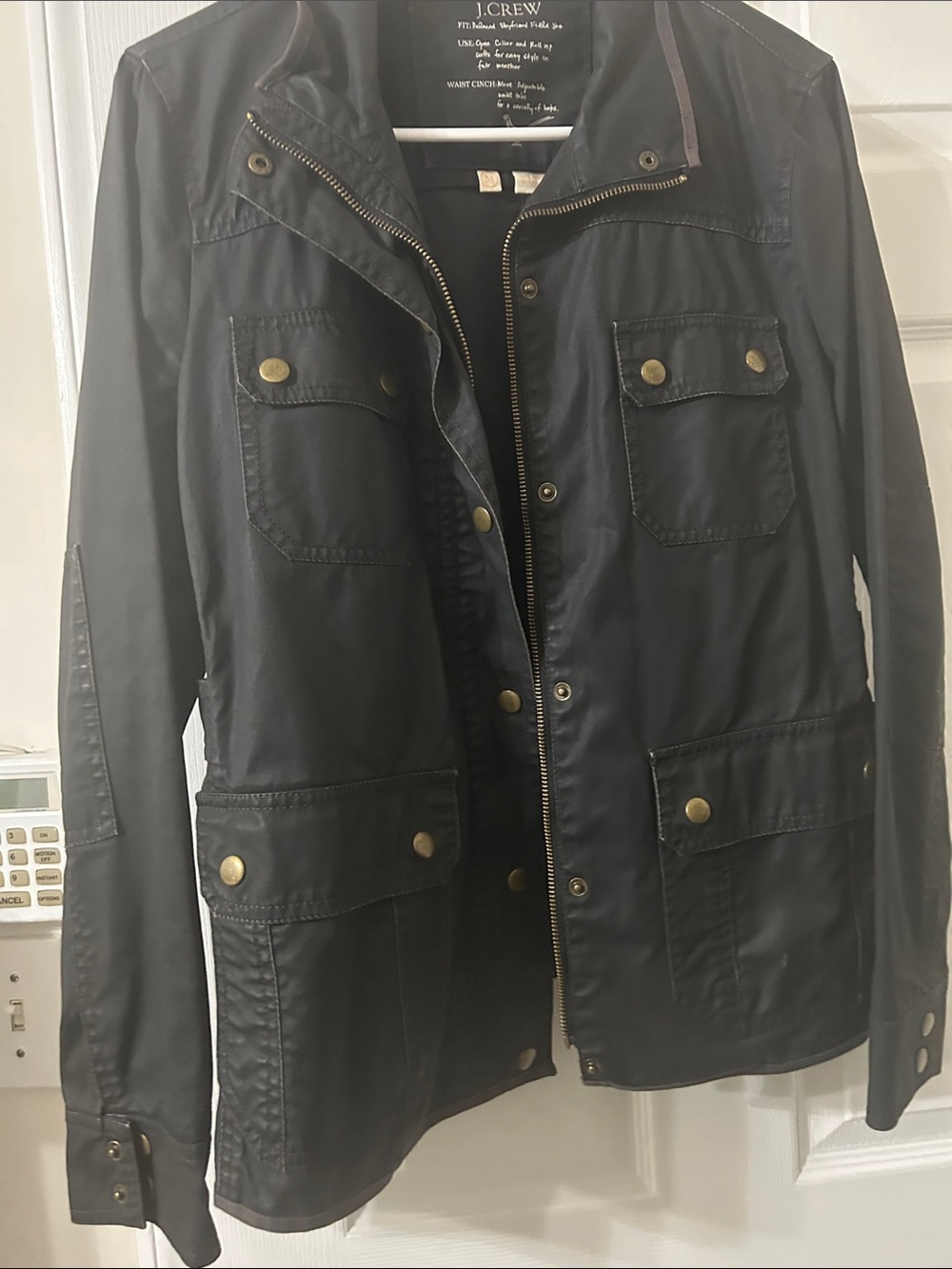J. Crew Black Utility Field Jacket